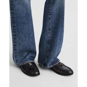 Madewell The Grayson Penny Loafer Black Leather NX647 9.5 Classic